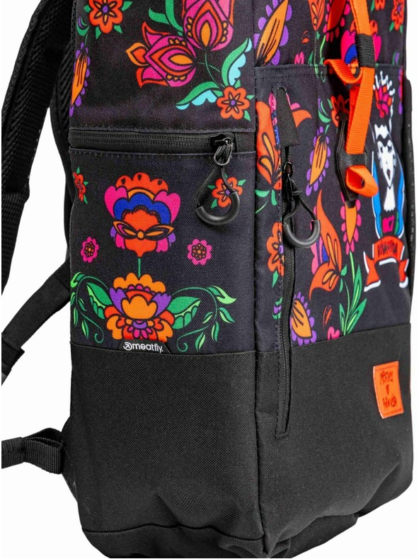Meatfly Meatfly ruksak Holler Viva La Vida Black 28 L | Višebojan | Volumen 28 L