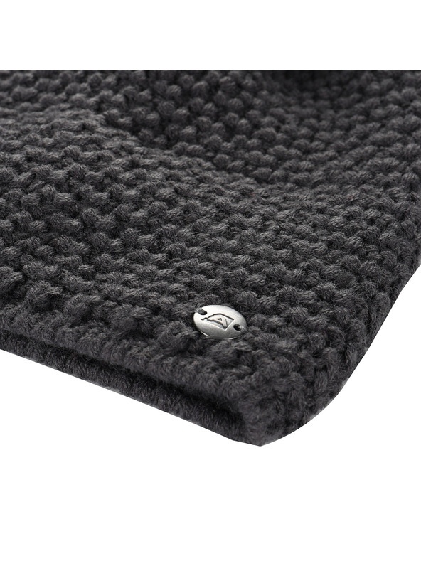 ALPINE PRO Zimska kapa s pomponom ALPINE PRO GRANE dk.true gray