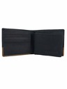 Meatfly Meatfly kožni novčanik Eddie Premium Black/Oak | Crna | Veličina