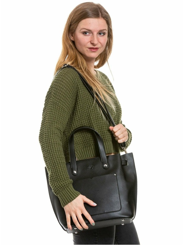 Meatfly Meatfly torba Alma Black | Crna | Zapremnina 13 L