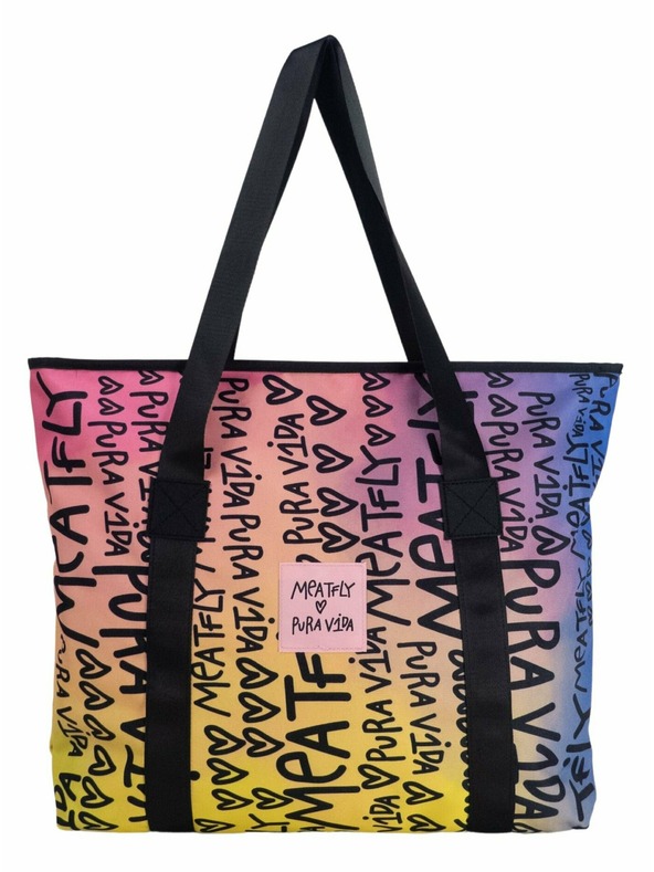 Meatfly Meatfly plaža torba X Pura Vida Skye Peach Flowers