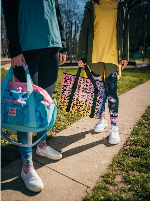 Meatfly Meatfly plaža torba X Pura Vida Skye Peach Flowers