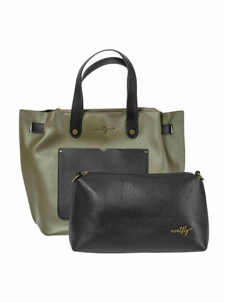 Meatfly Meatfly torba i toaletna torbica Alma Olive