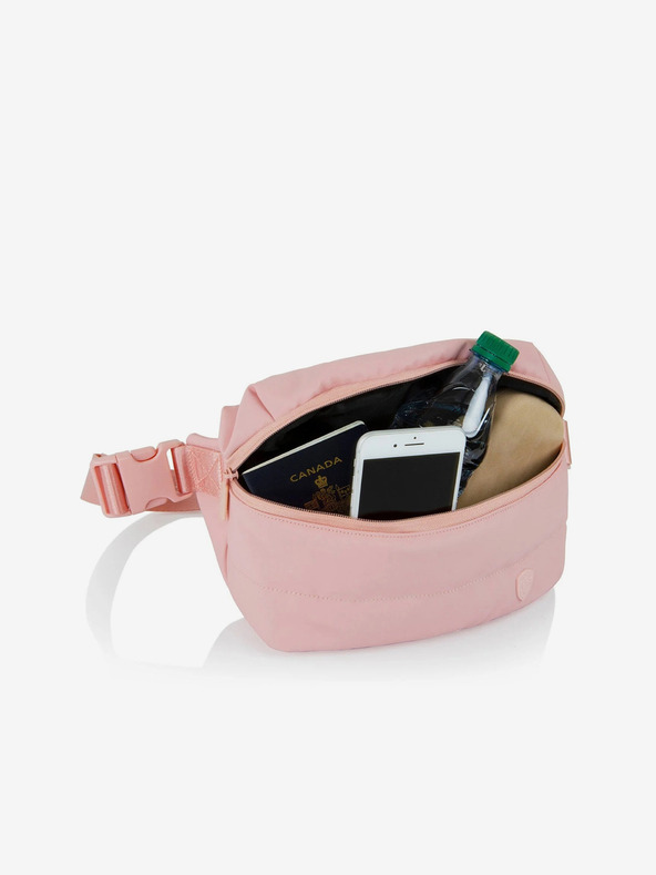 Heys Roza ženska torbica oko struka Heys Puffer Waist Bag Rose