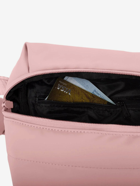 Heys Roza ženska torbica oko struka Heys Puffer Mini Waist Bag Rose