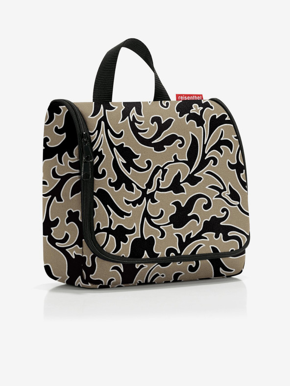 Reisenthel Khaki ženska uzorirana kozmetička torba Reisenthel Toiletbag Baroque Marble