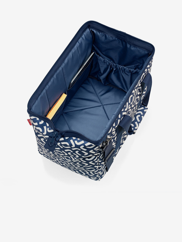 Reisenthel Tamno plava uzorirana putna torba Reisenthel Allrounder L Signature Navy