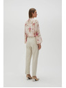 Moodo Bež ženske hlače Moodo