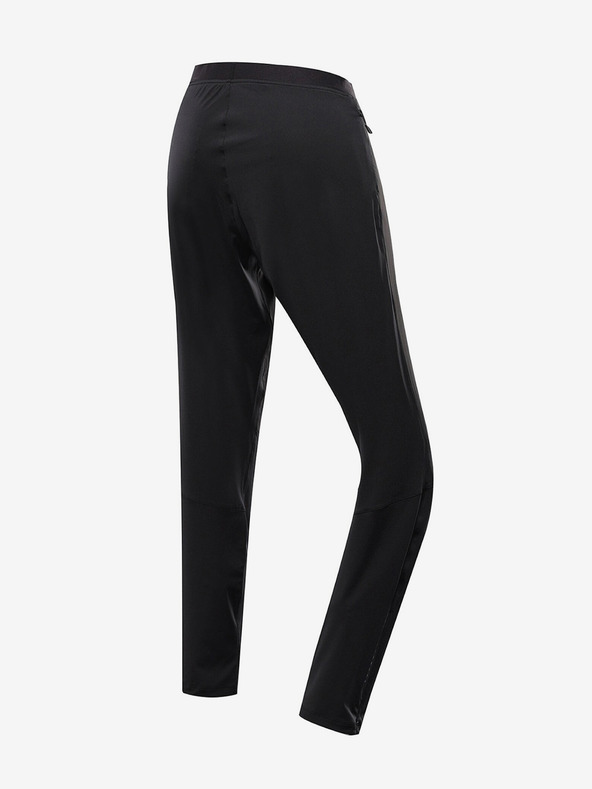 ALPINE PRO Crne ženske hlače ALPINE PRO Zereca