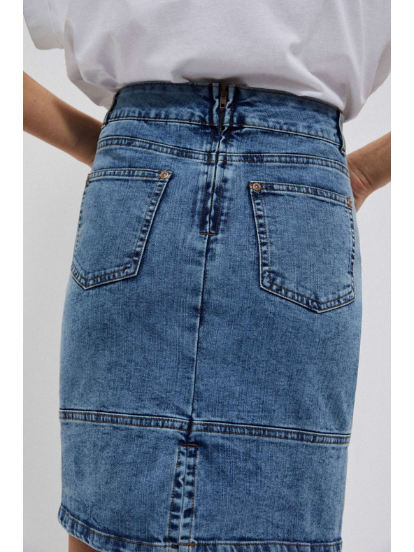 Moodo Plava ženska traper suknja Moodo