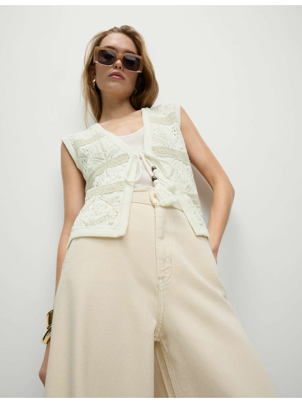 Marks & Spencer Sužena teksturirana prsluk Marks & Spencer