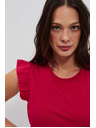 Moodo Ružasta ženska majica Moodo