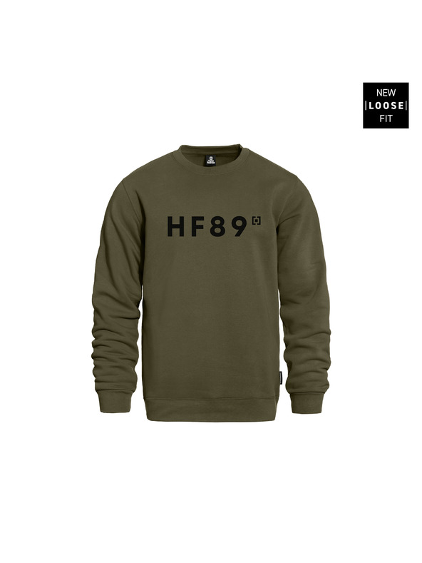 Horsefeathers Muška dukserica maslinasta HORSEFEATHERS