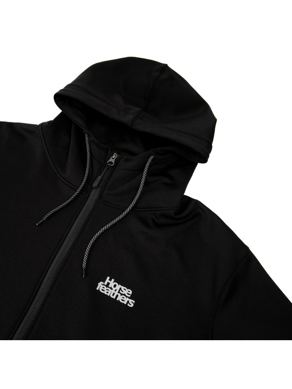 Horsefeathers Višenamjenska dukserica Callum crna HORSEFEATHERS