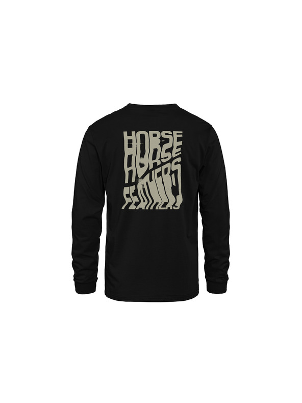 Horsefeathers Muška majica crna HORSEFEATHERS