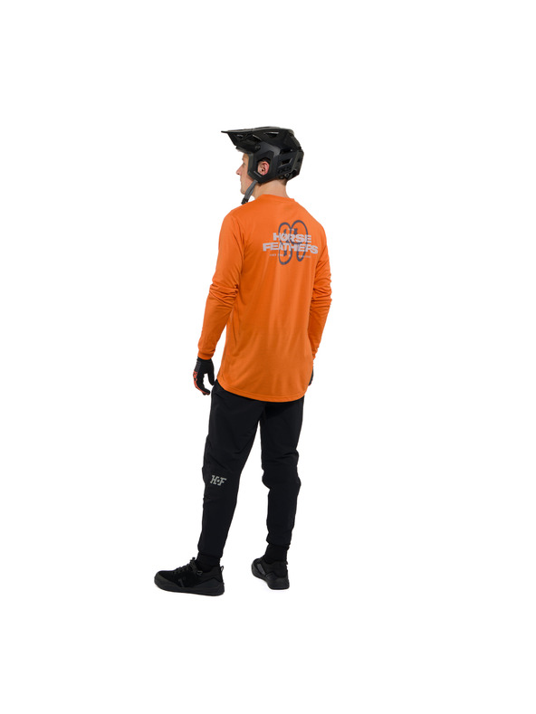Horsefeathers Biciklistička majica Fury narančasta HORSEFEATHERS
