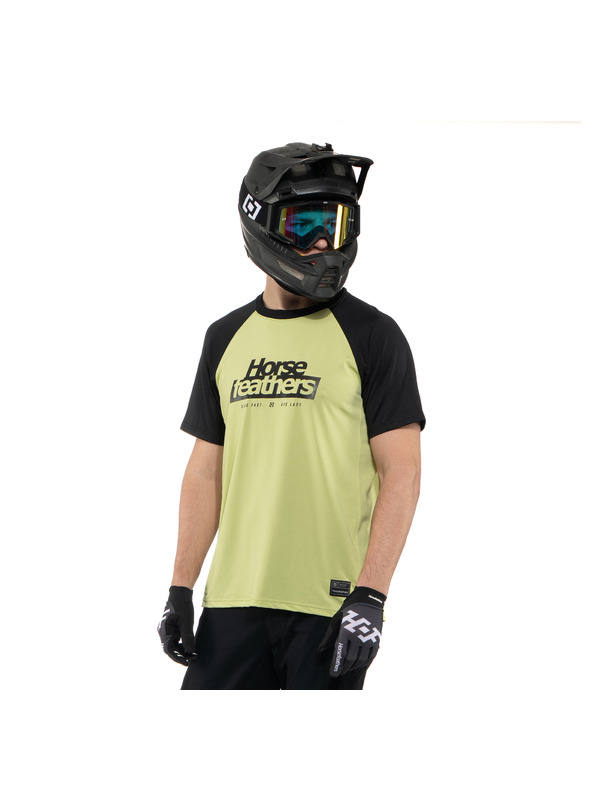 Horsefeathers Biciklistička majica Spike žuta HORSEFEATHERS