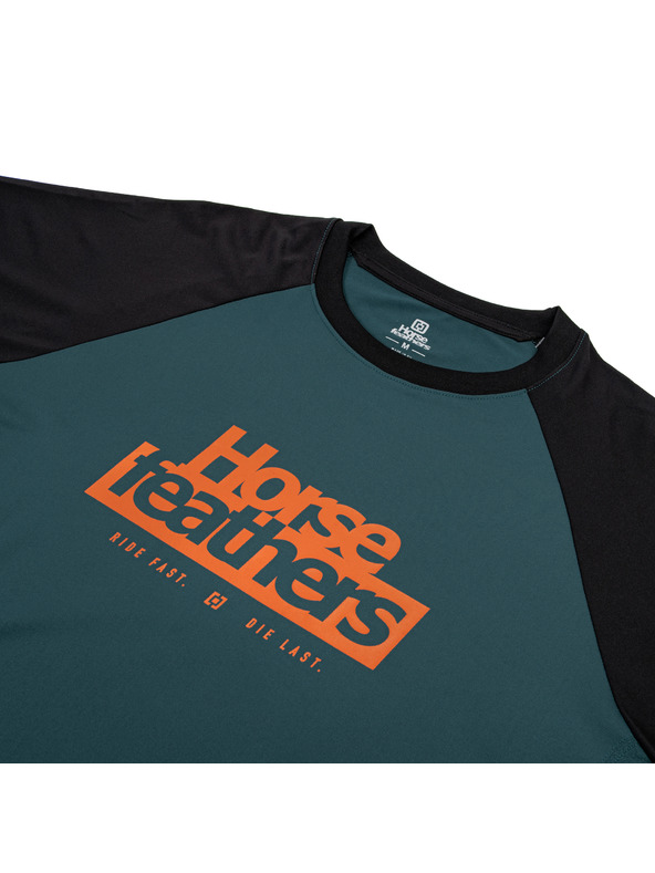 Horsefeathers Biciklistička majica Spike tirkizna HORSEFEATHERS