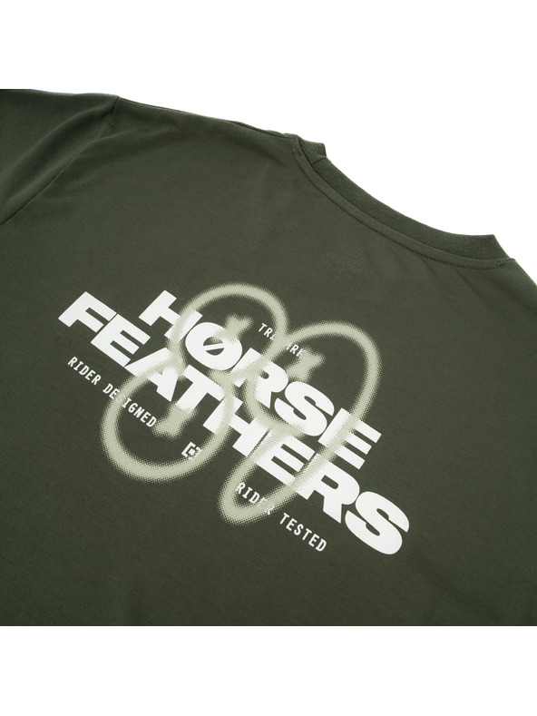 Horsefeathers Biciklistička majica Fury zelena HORSEFEATHERS