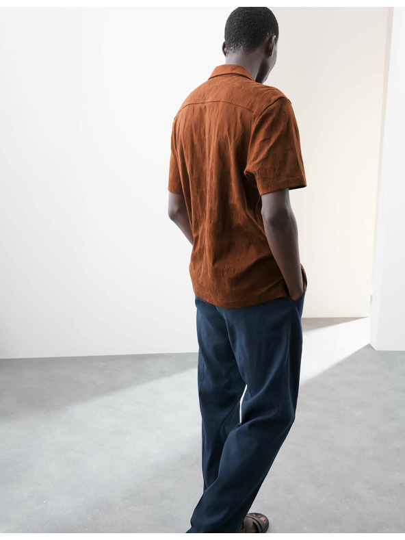 Marks & Spencer Teksturirana košulja od čiste pamučne tkanine Marks & Spencer