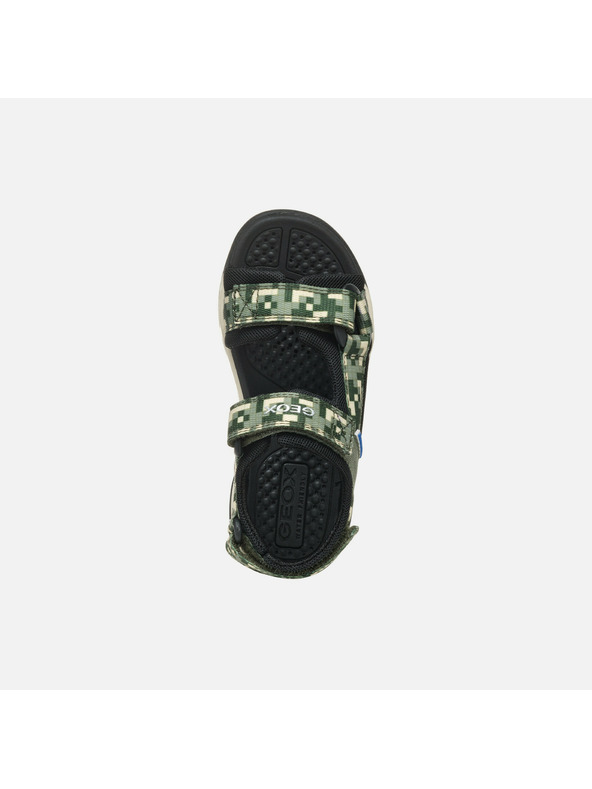 Geox Geox Borealis tamno zelene sandale za dječake