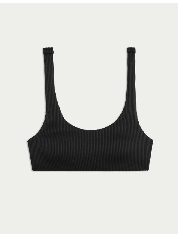 Marks & Spencer Rebrasti gornji dio bikinija s ovalnim izrezom i umetcima Marks & Spencer crna