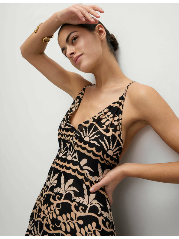 Marks & Spencer Plažne haljine s V-izrezom i printom, od čiste pamučne tkanine Marks & Spencer