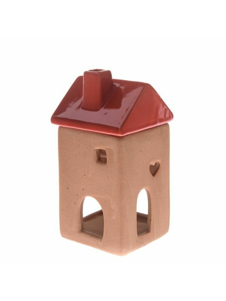 Casa de Engel Keramička aromska lampa - kućica, crvena, 0/60