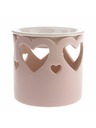 Casa de Engel Porculanska aromska lampa sa srcima, svijetlo ružičasta, 1/36