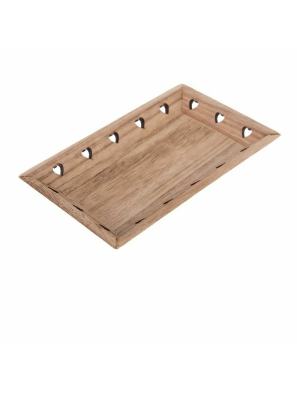 Casa de Engel Drveni pladanj sa srcima, 0/96