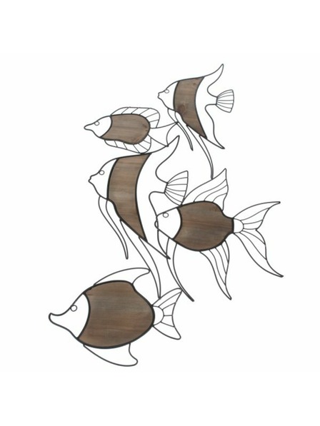 Casa de Engel Zidni ukras - riba (metal, drvo), 0/6