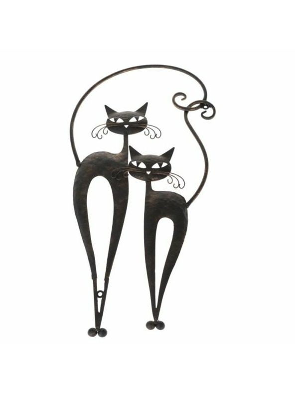 Casa de Engel Metalni zidni ukras - mačke, 0/12