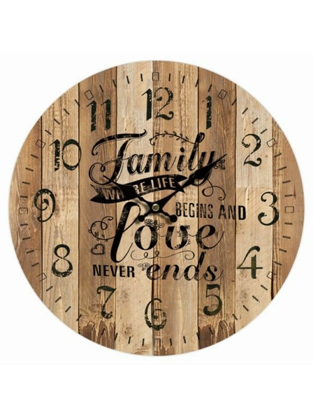 Casa de Engel Drveni zidni sat, 0/12