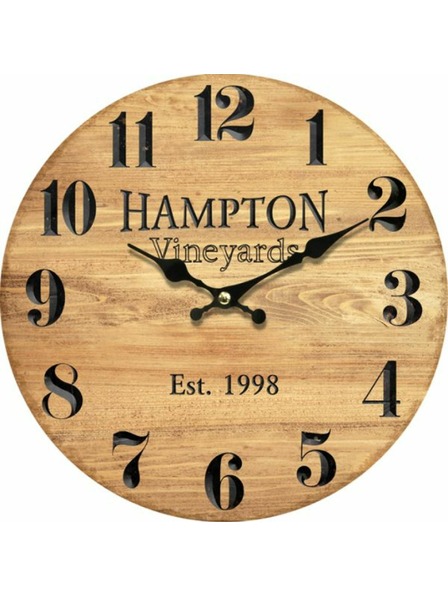 Casa de Engel Drveni zidni sat, 0/12