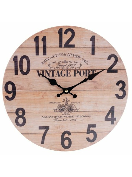 Casa de Engel Drveni zidni sat, 0/12