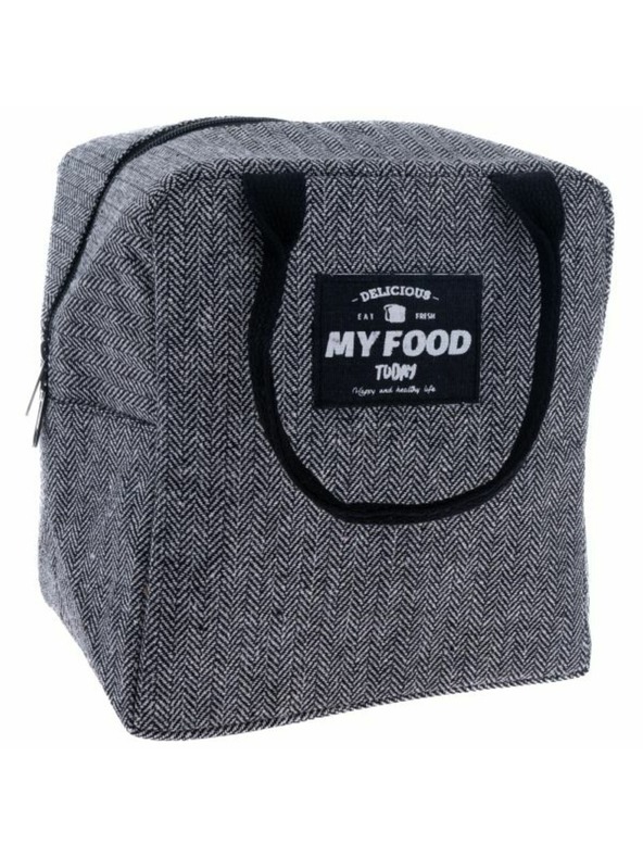 Casa de Engel Tekstilna termo torba za ručak, siva, 0/150