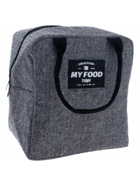 Casa de Engel Tekstilna termo torba za ručak, siva, 0/150