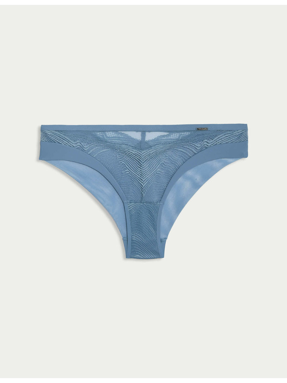 Marks & Spencer Brazilske gaćice Kyoto s čipkom Marks & Spencer plave