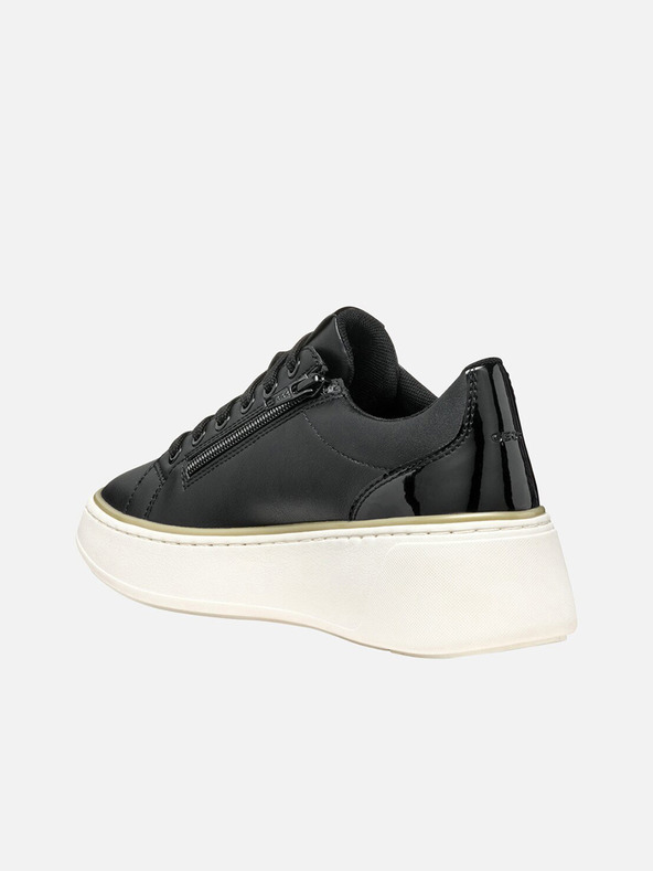 Geox Crne ženske tenisice Geox Sunnetty