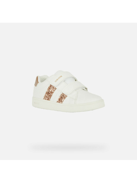 Geox Bijele Geox Eclyper tenisice za djevojčice