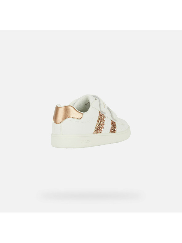 Geox Bijele Geox Eclyper tenisice za djevojčice