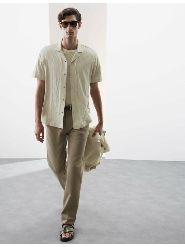 Marks & Spencer Teksturirana košulja od čiste pamučne tkanine Marks & Spencer