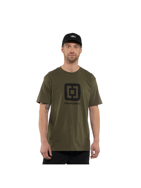 Horsefeathers Majica Fair zelena HORSEFEATHERS