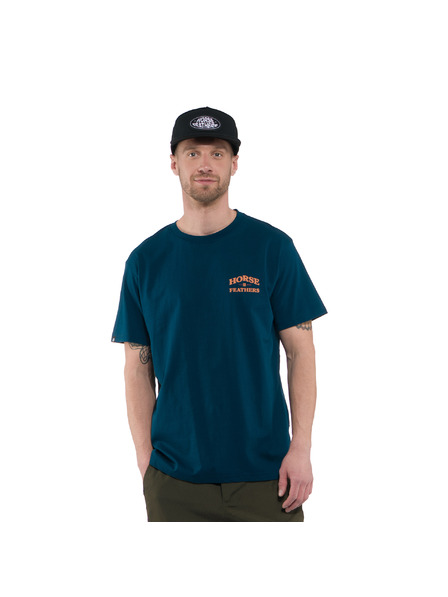 Horsefeathers Majica Summit crna HORSEFEATHERS