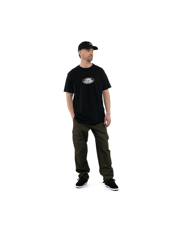 Horsefeathers Majica Dynamo - crna HORSEFEATHERS