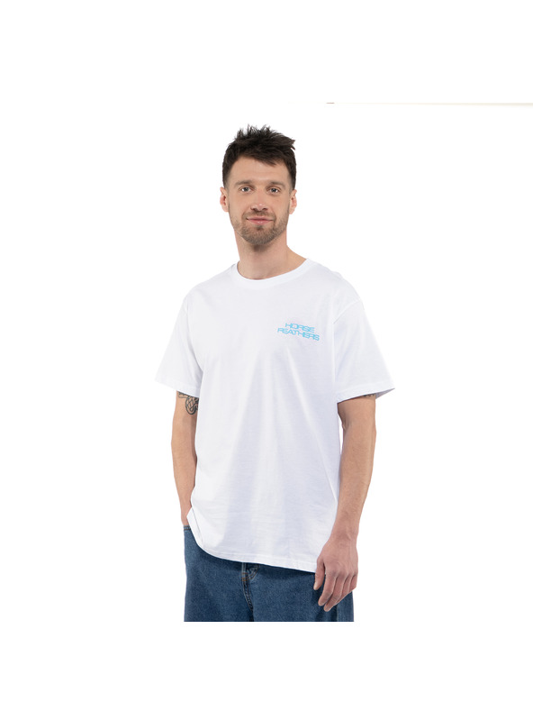 Horsefeathers Majica Rizmo bijela HORSEFEATHERS