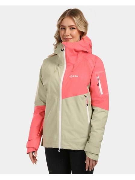 Kilpi Ženska hardshell vodootporna jakna Kilpi MAMBA-W Bež