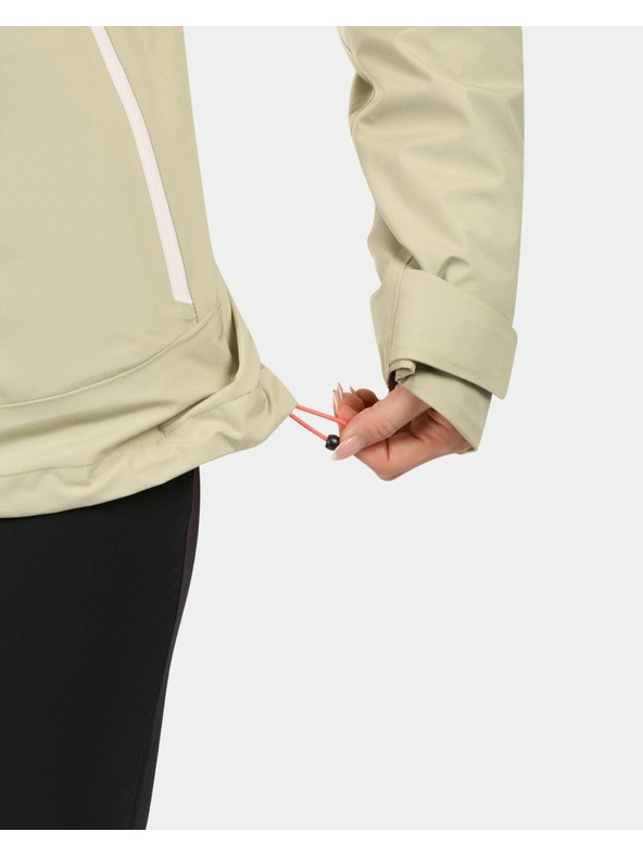 Kilpi Ženska hardshell vodootporna jakna Kilpi MAMBA-W Bež