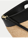 Marks & Spencer Slamnata torba preko ramena Marks & Spencer crna