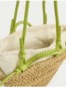 Marks & Spencer Slamena pletena torba preko ramena Marks & Spencer zelena